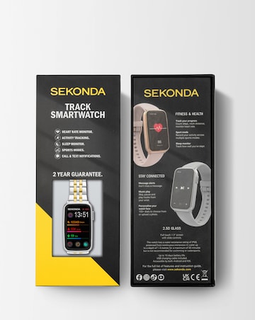 Sekonda Track Smart Watch - Gold/Stainless Steel