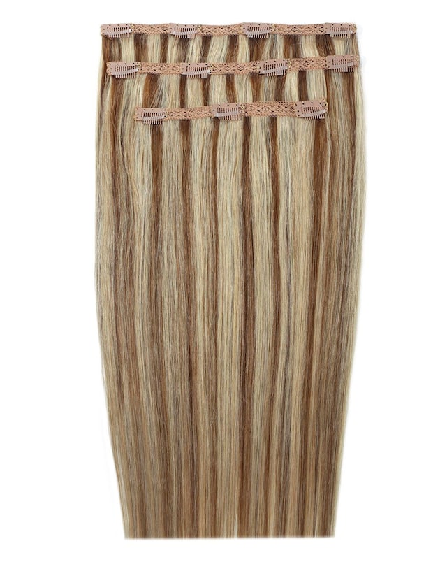 Beauty Works Deluxe Clip in 18inch Hair Extensions - Honey Blonde