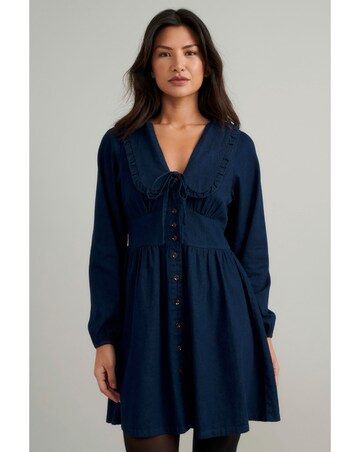 Nobody's Child Denim Otillie Mini Dress