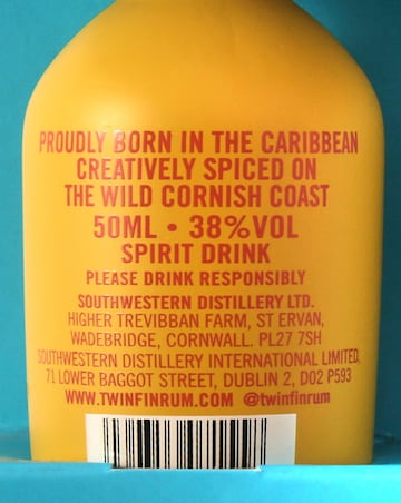 Twin Fin Rum Miniature Gift Set 3 x 50ml