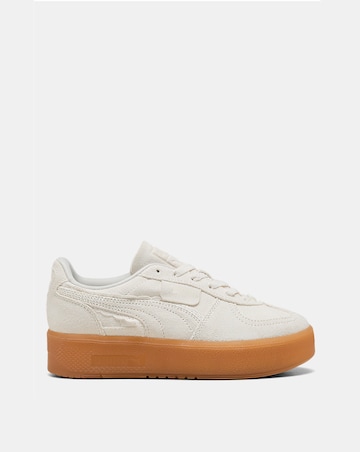 PUMA Palermo Elevata Bow Suede Trainers