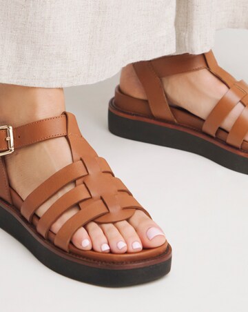 Adelaide Leather Fisherman Chunky Sandals - Extra Wide Fit (EEE)