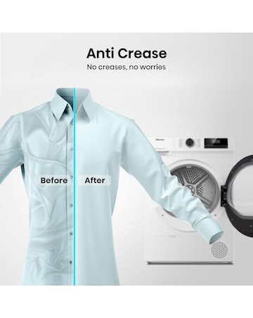 Hisense DH1Q802BW2 1 Series 8kg Heat Pump Dryer - White