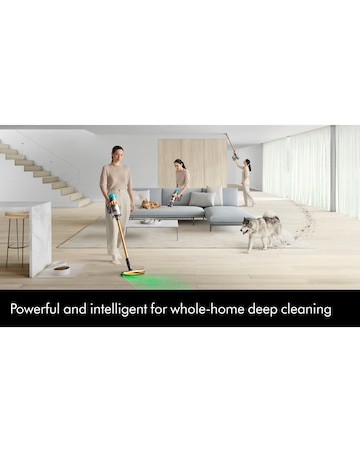 Dyson V15 Detect Absolute Cordless Vacuum Cleaner, Yellow/Nickel