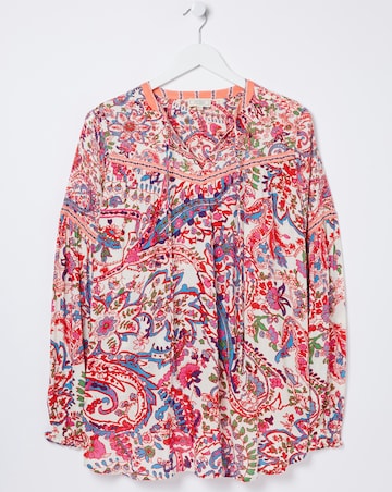 FatFace Georgie Bright Paisley Tunic