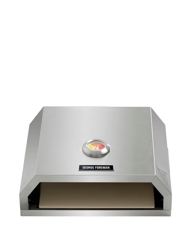 George Foreman BBQ Grill Top Pizza Oven with Paddle