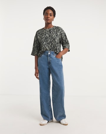 Half Sleeve Boxy Top