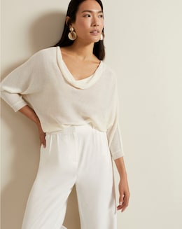 Phase Eight Malti Metallic Knit