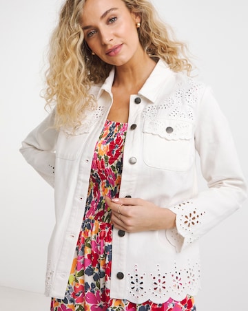 Joe Browns Delicate Embroidered Denim Jacket