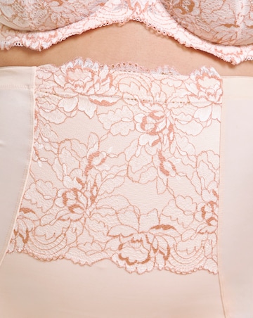 MAGISCULPT Ella Lace Firm Tummy Control Waist Nipper Knickers - Blush