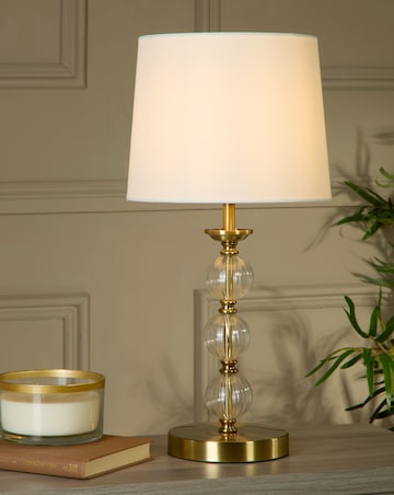 Glass Ball Table Lamp