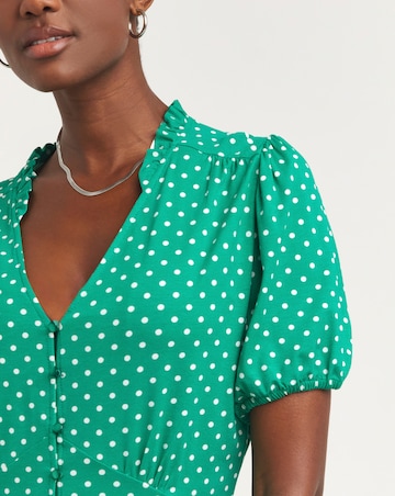 Joe Browns Jersey Polka Dot Midi Dress | JD Williams