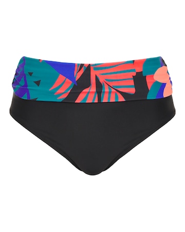 Tropical Mix and Match Fold Top Bikini Bottoms