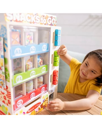 Melissa & Doug Sort, Stock, Select Wooden Vending Machine Play Set