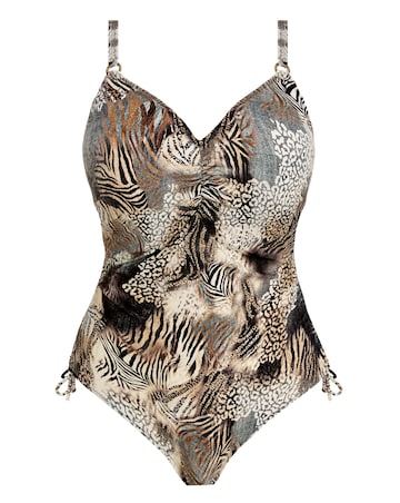 Fantasie Seraya Sands Wired V Neck Adjustable Swimsuit