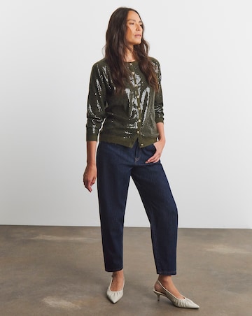 Joanan Hope Sequin Knit Cardigan