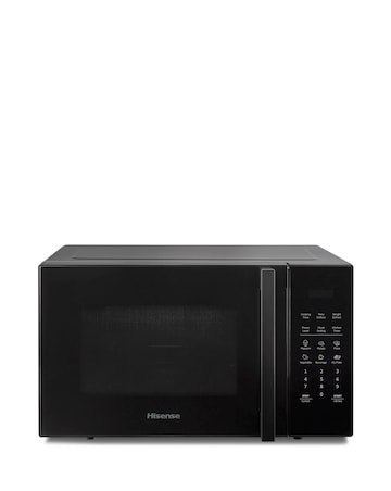 Hisense H23MOBS5HUK Black Microwave 23L