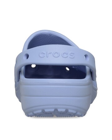 Crocs Blue Haze Classic Floral Cut Out Clog - Standard Fit
