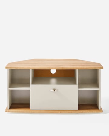 Brooke Ready Assembled Corner TV Unit