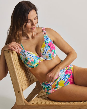 Magisculpt Underwired Printed Bikini Top