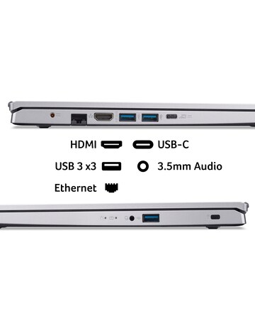 Acer Aspire 3 Laptop - 15.6in FHD ComfyView AMD Ryzen 5 8GB 512GB