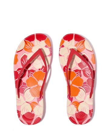 Fit Flop iQushion Printed Flip-Flops Standard Fit