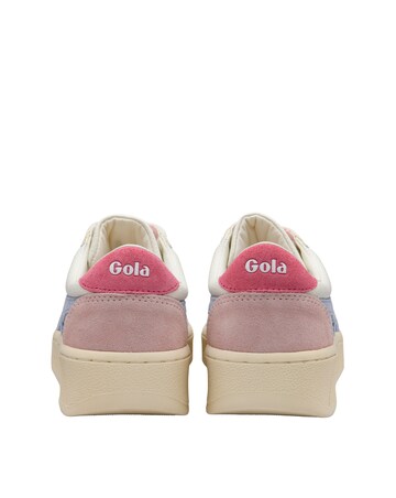 Gola Grandslam Trident Trainers - White/Air/Fluro Pink