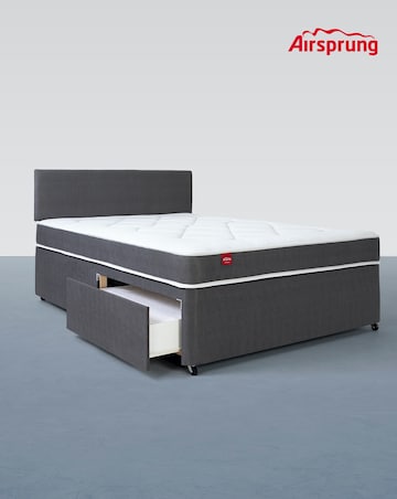 Airsprung Brunswick Opencoil Divan Set with 2 Drawers