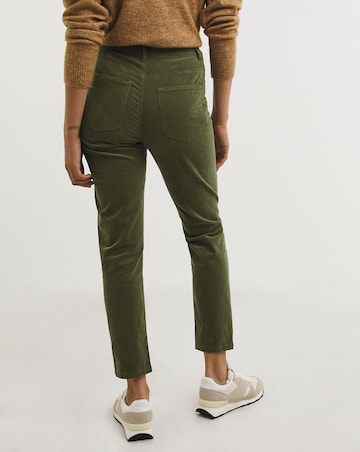 Khaki Slim Babycord Jeans
