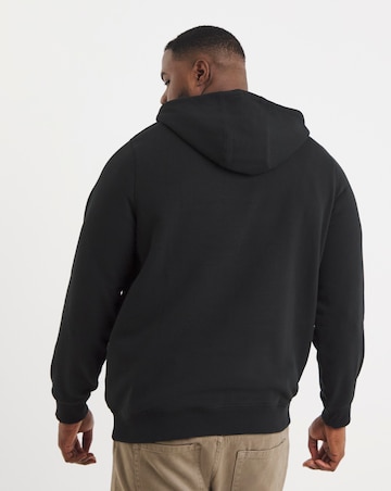 Jacamo Half Zip Hooded Sweat Reg