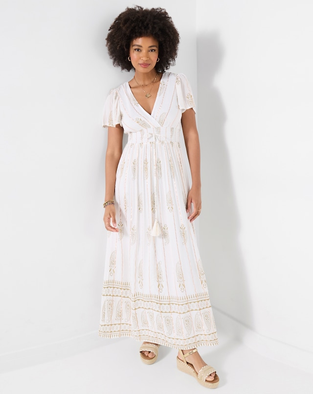 joe browns palm print dress Joe Browns Perfect Palms Maxi Dress Petite