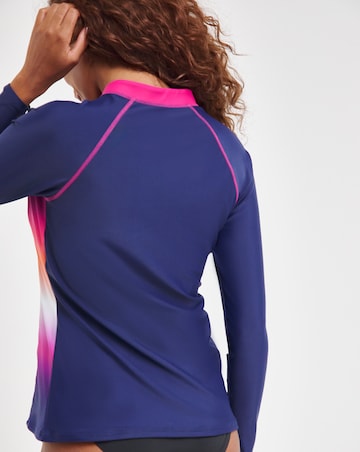Sports Zip Up Rash Vest