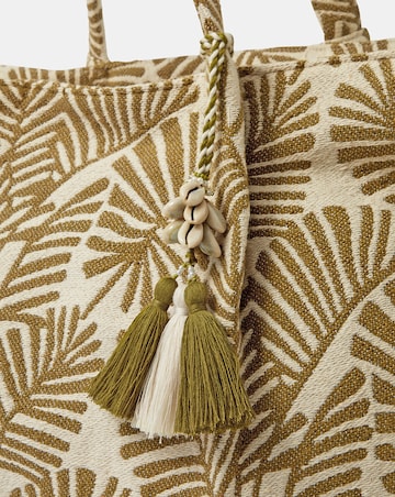 Accessorize Palm Print Weekend Bag