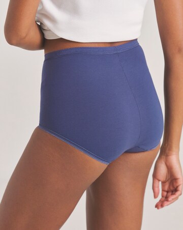 Sloggi (3 Pack) Basic Maxi Knickers Lilac/Navy/Black