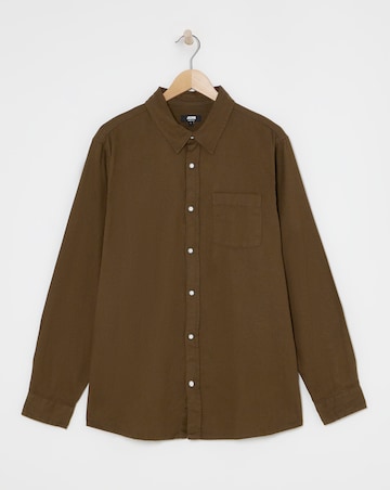 Long Sleeve Twill Shirt