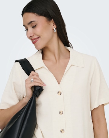 JdY Milan Linen S/S Shirt