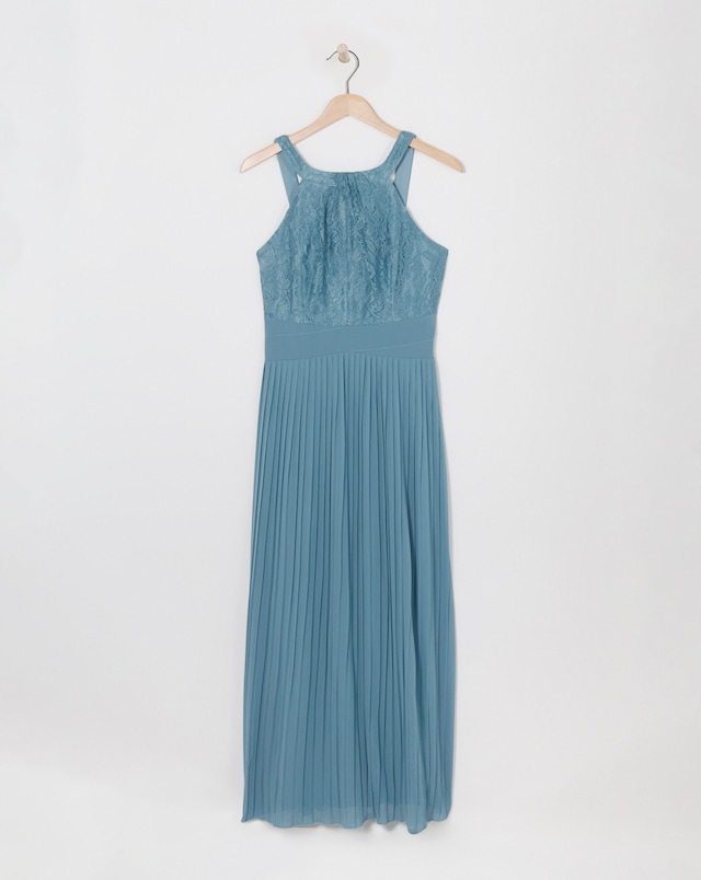 Little Mistress Lace Maxi Occasion Dress