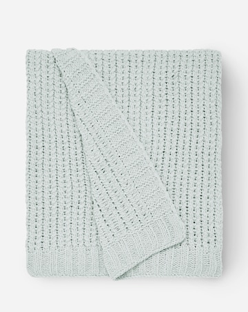 Chenille Basket Weave Throw