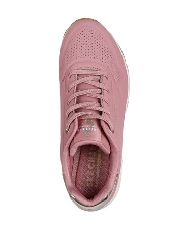 Skechers Uno Lace Up Fashion Trainer Standard Fit
