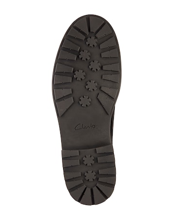 Clarks Orinoco2 Lane Pull On Patent Leather Ankle Boot Wide Fit