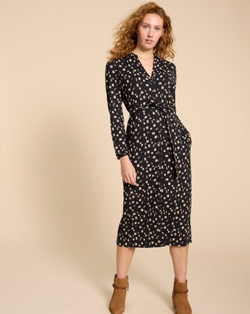 White Stuff Annie Jersey Shirt Dress