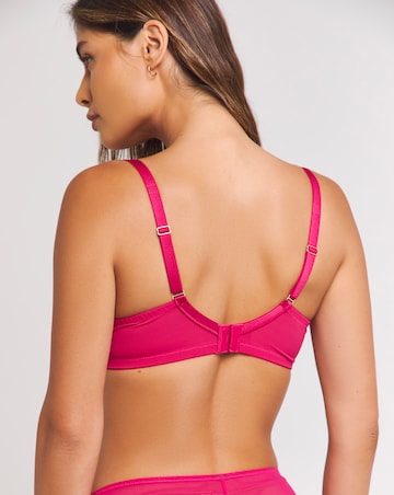 Ann Summers Sexy Lace Planet DD+ Full Cup Wired Bra Dk Pink