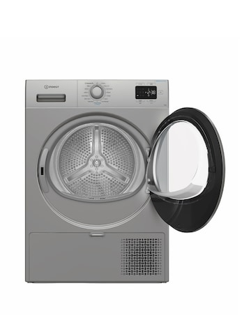 Indesit C YSD 82D SS UK 8kg Heat Pump Tumble Dryer - Silver