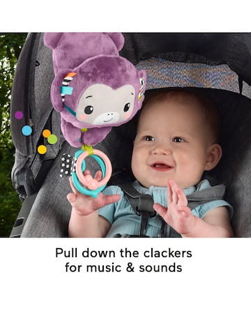 Fisher-Price Sing & Go Purple Monkey