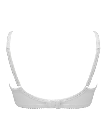 Pour Moi St Tropez Full Cup Wired Bra White/Pink/Purple