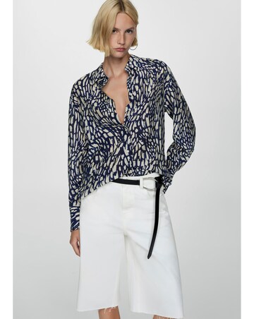 Mango Camila Abstract Shirt