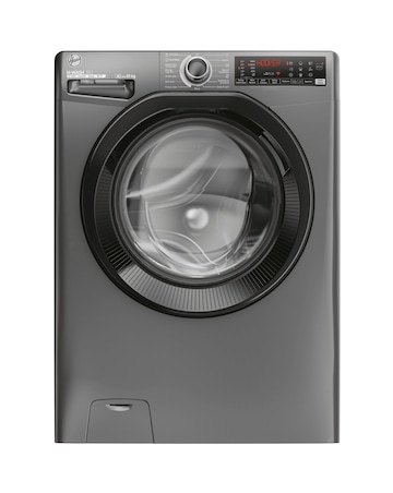 Hoover H-WASH 350 H3WPS4106TAMBR80 10kg Washing Machine - Grey + installation