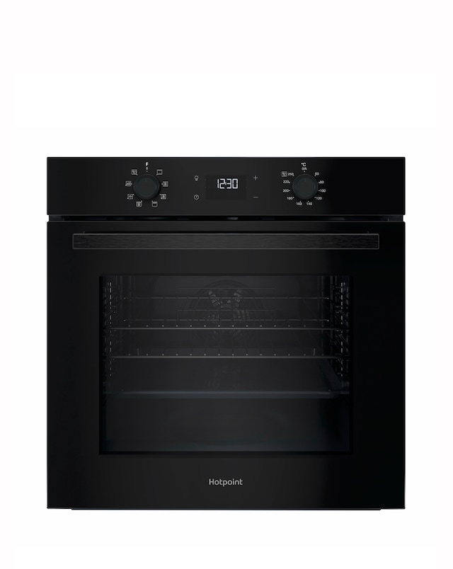 Hotpoint Class 2 HO455HBUK Built-In Electric Single Oven w Steam Cleaning Black