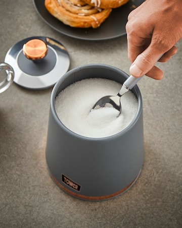 Tower Cavaletto Set of 3 Canisters Grey