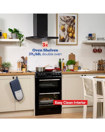 Russell Hobbs RH60EDOEH6011B Double Oven